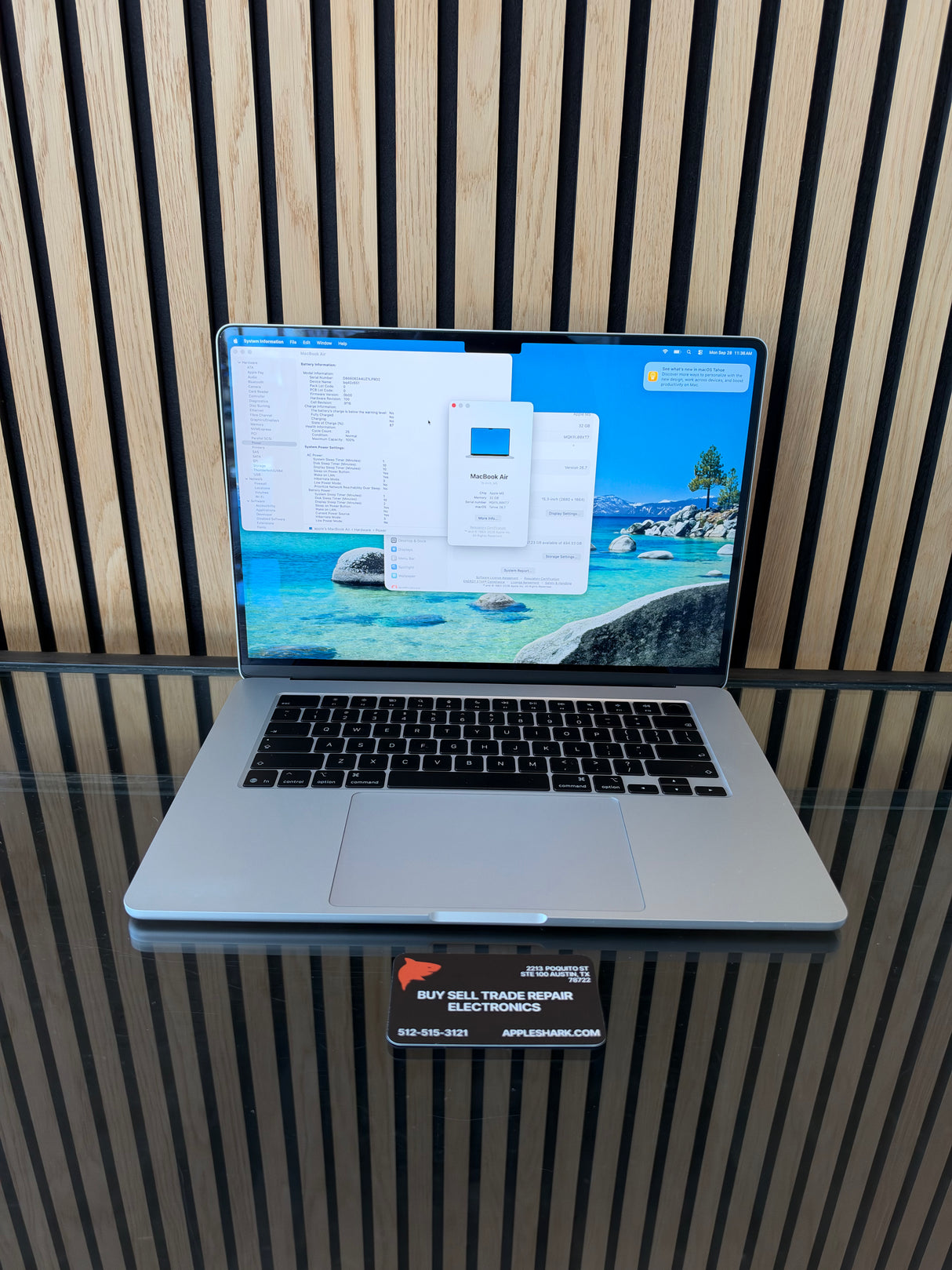 15” MacBook Air M5 Chip 32GB Ram 512SSD!