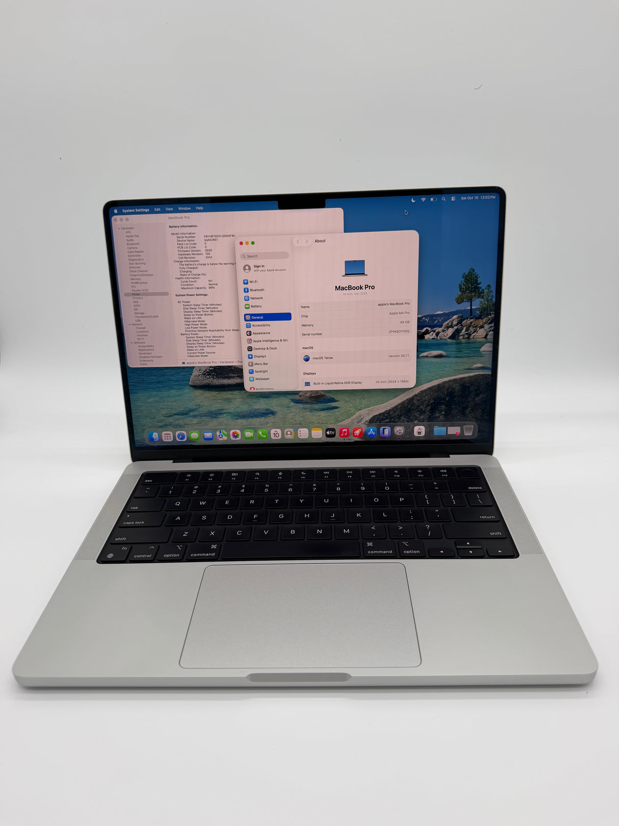 Apple 14” MacBook Pro M4 Pro Chip 48GB Ram 512SSD