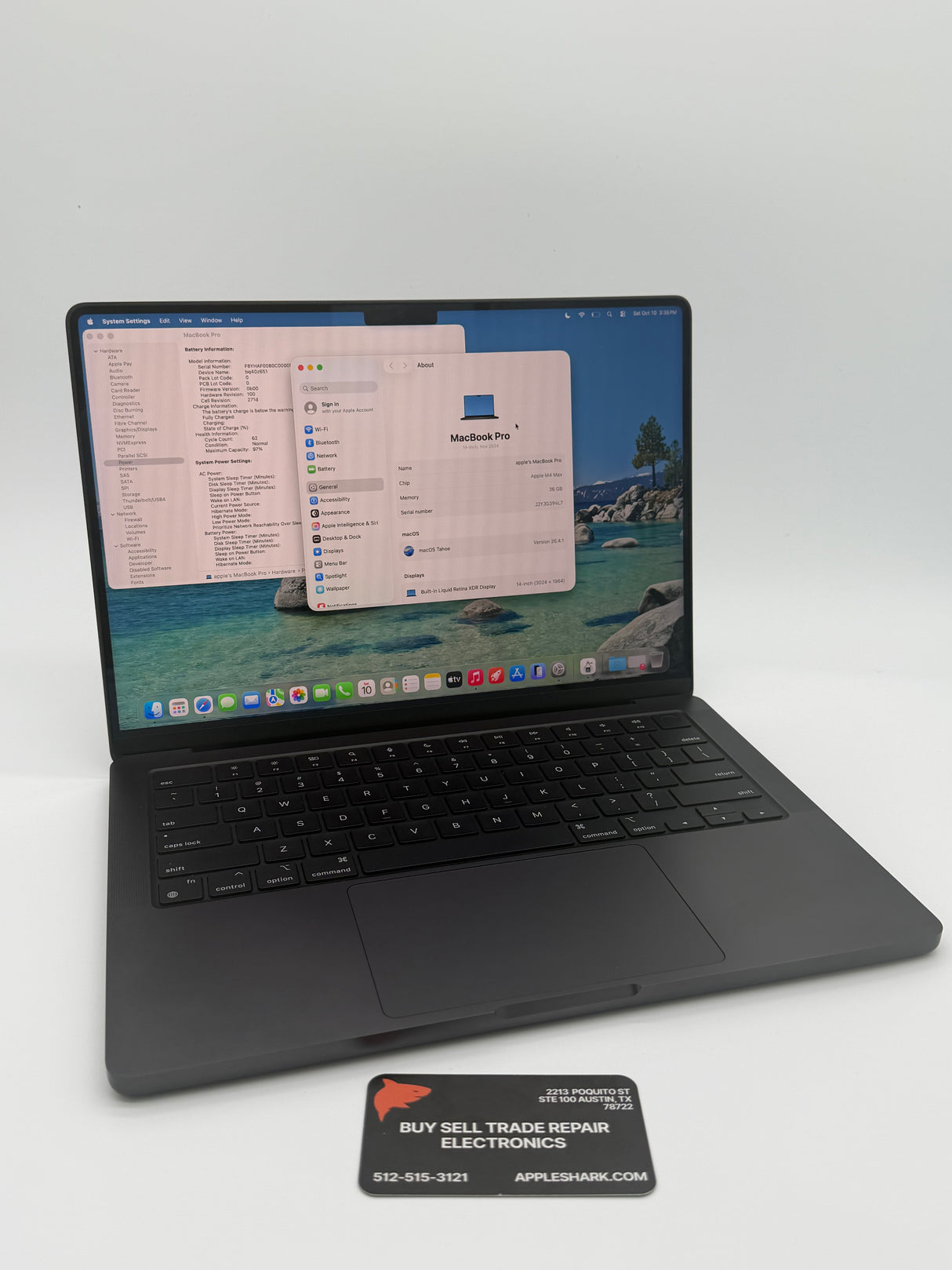 Apple 14” MacBook Pro M4 Max Chip 36GB 1TB SSD