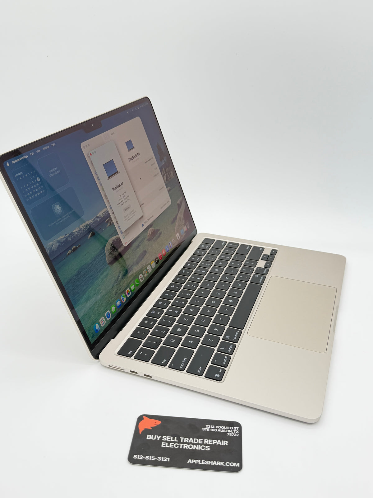 Apple 13” MacBook Air M4 Chip 16GB Ram 256SSD