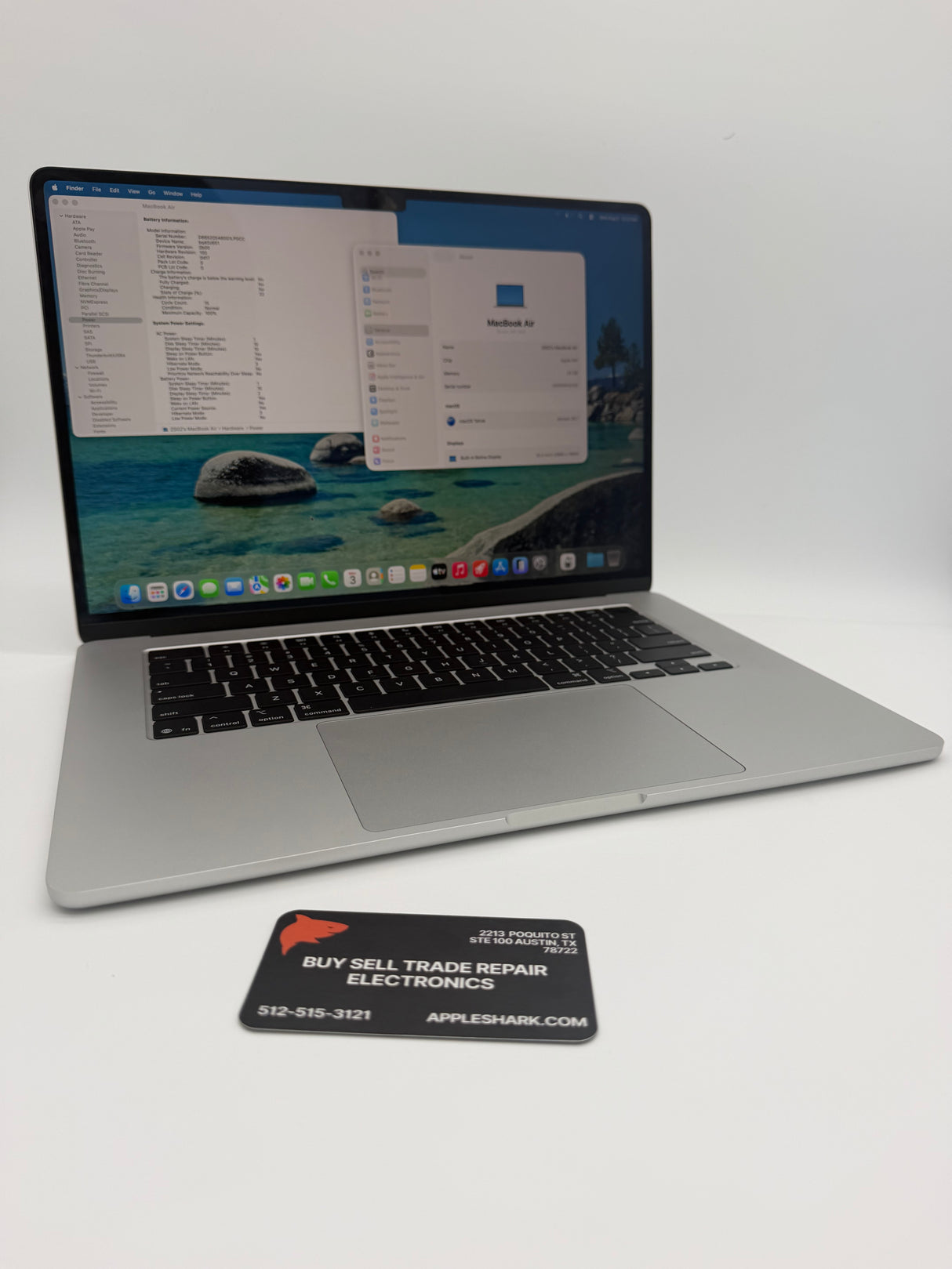 Apple 15” MacBook Air M4 Chip 24GB Ram 1TB SSD