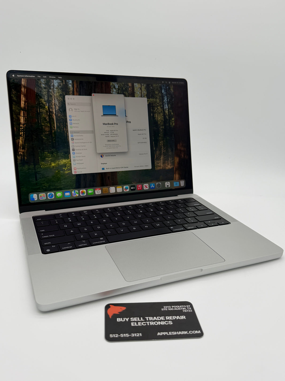 Apple 14” MacBook Pro M2 Pro Chip 12-Core CPU 19-Core GPU  32GB Ram 512SSD